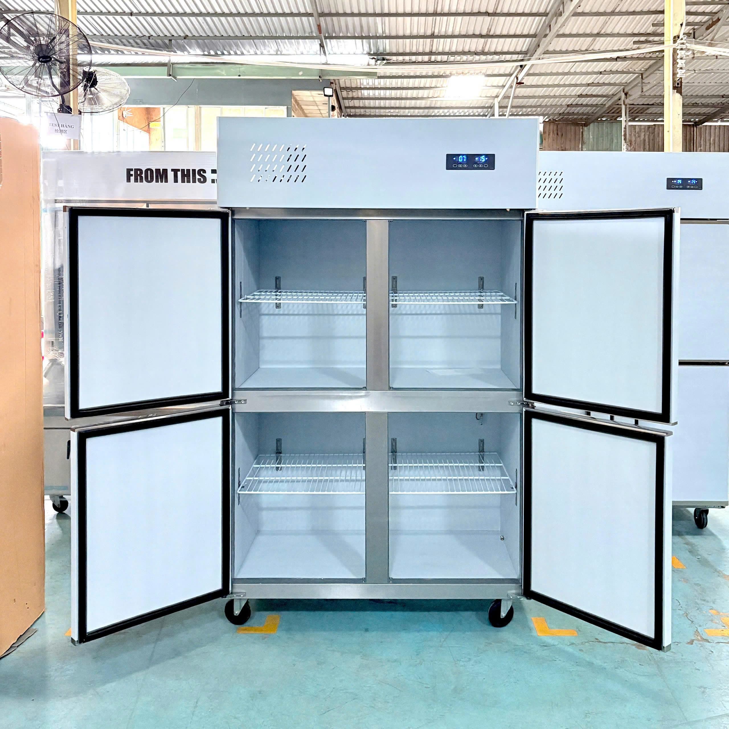 Tủ Đông 4 cánh Công Nghiệp wincoold– TRỰC TIẾP – LS-1200F – 1068L - Tủ Đông – Tủ Mát Wincoold