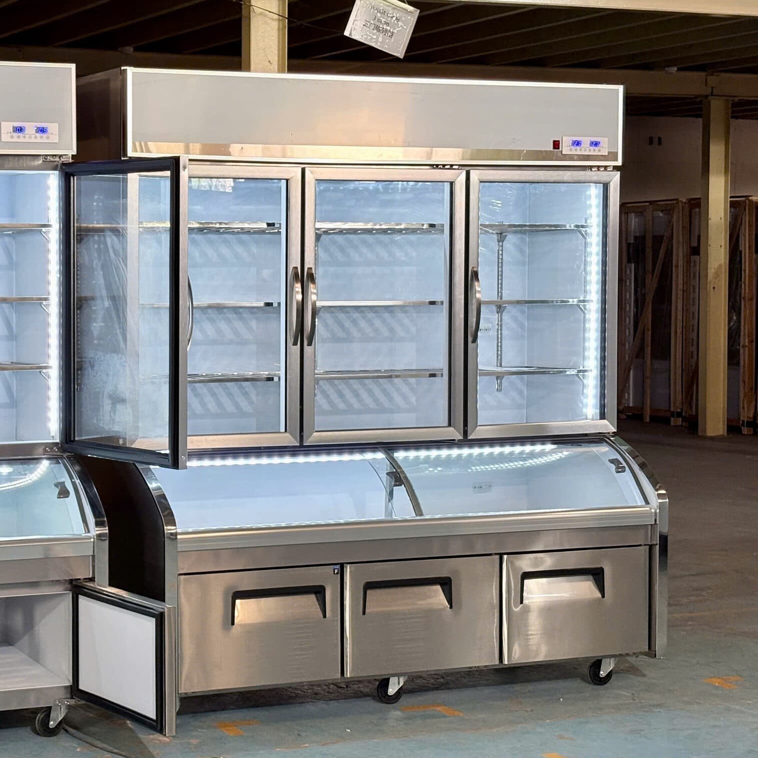 Tủ Đông Mát Tích Hợp 3 Chế Độ 1M8 LS – 1800F – 1400L - Tủ Siêu Thị Wincoold