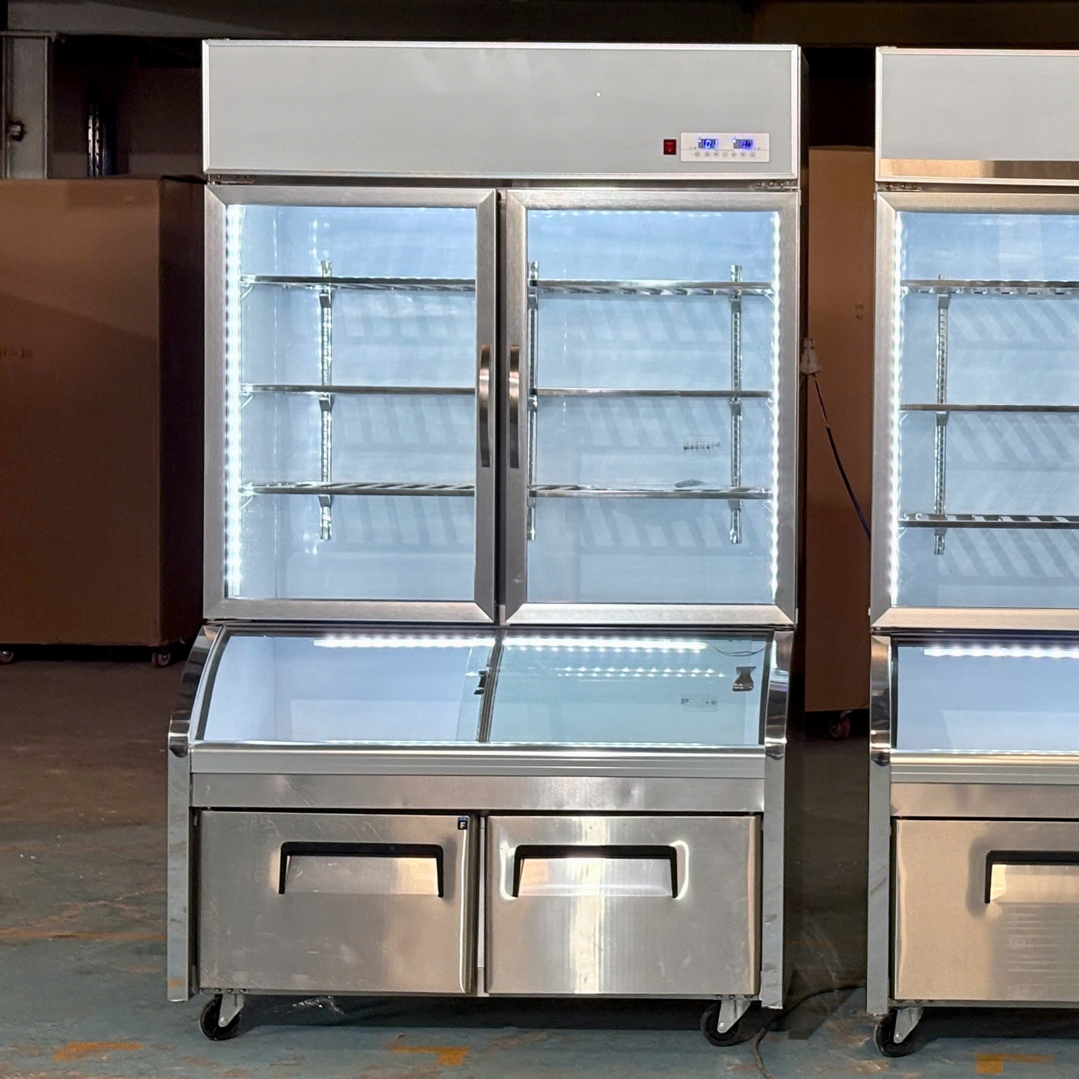 Tủ Tích Hợp 3 Chế Độ wincoold – 1M2 – LS-1200F – 800L - Tủ Siêu Thị Wincoold