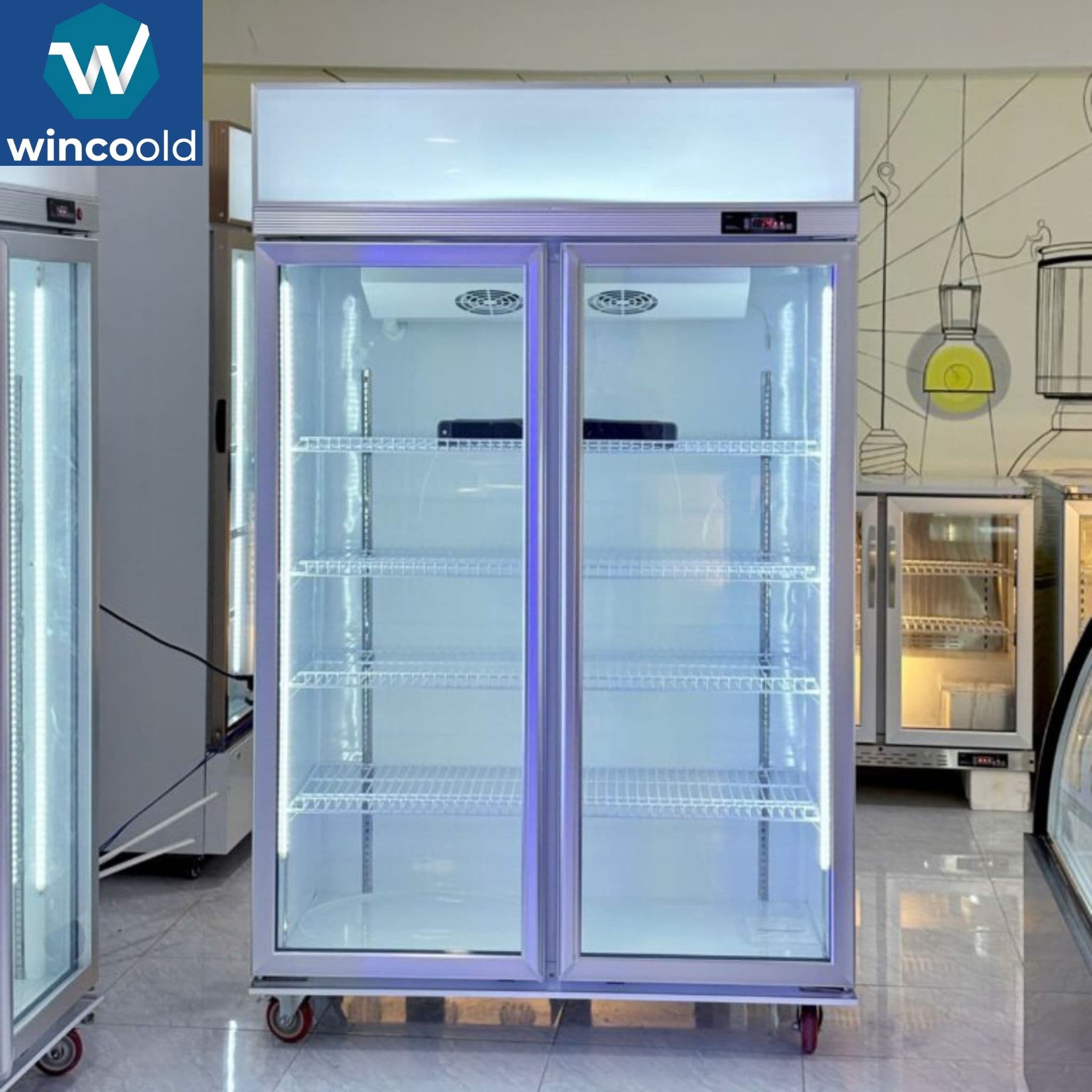 Tủ mát 2 cánh – LS-1200F – 1100L - Tủ Đông – Tủ Mát Wincoold