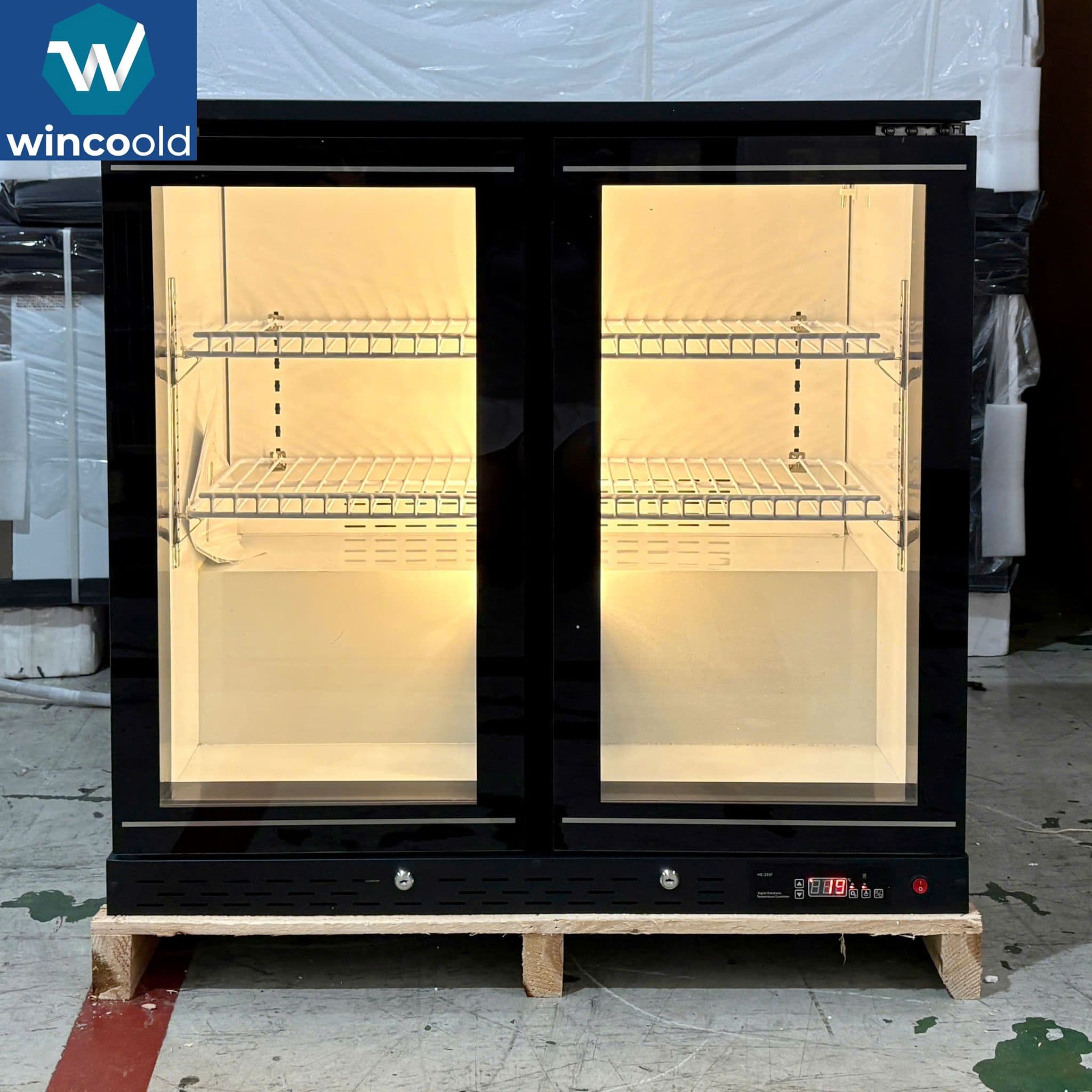 Tủ Mát Quầy Bar – 2 cánh – LS-900 – 208L - Tủ Đông – Tủ Mát Wincoold chính hãng
