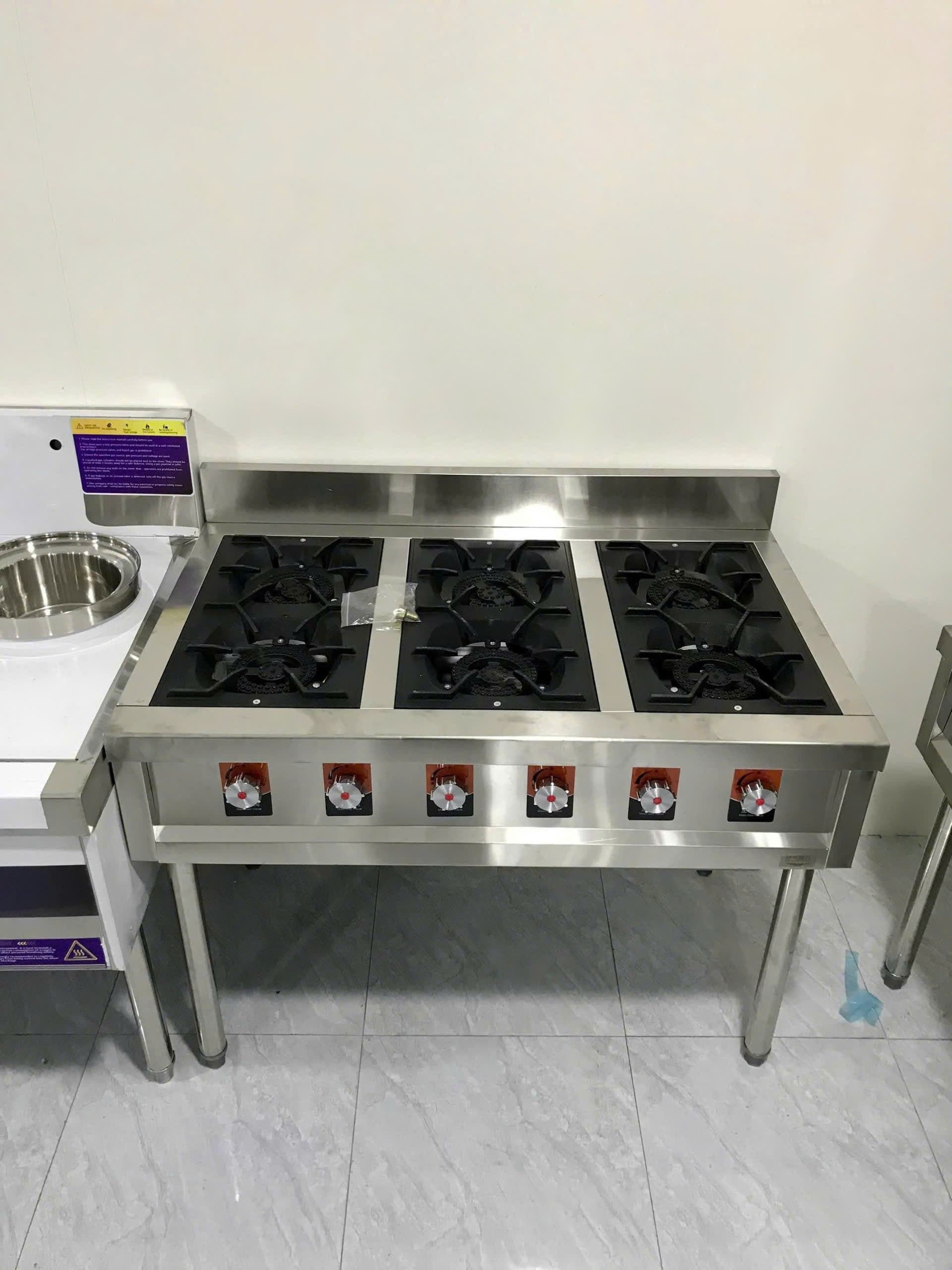 BẾP ÂU 6 HỌNG - Thiết Bị Bếp Wincoold