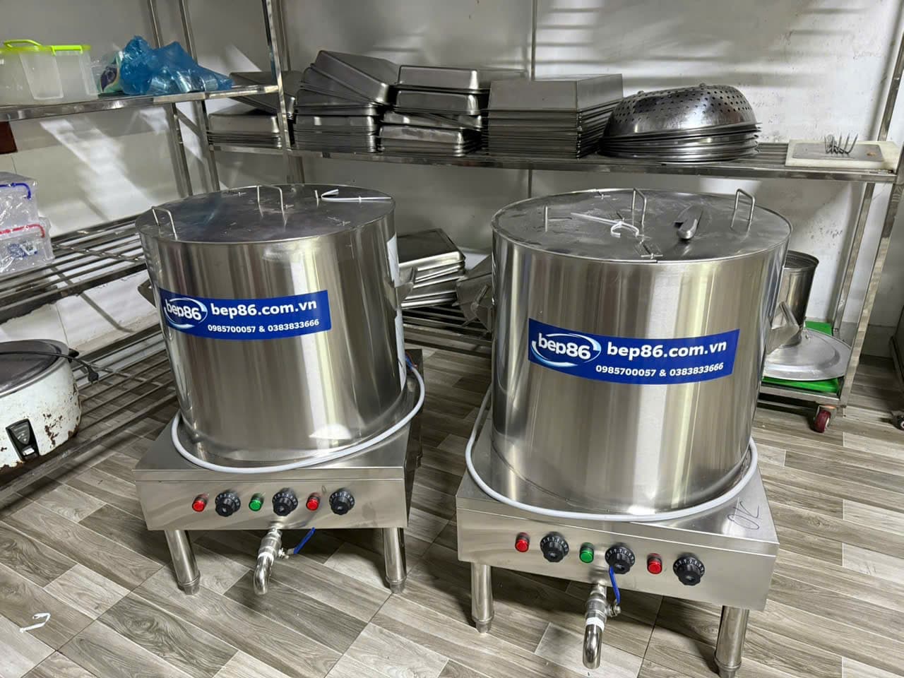 NỒI NẤU PHỞ 100 LÍT - Thiết Bị Bếp Wincoold